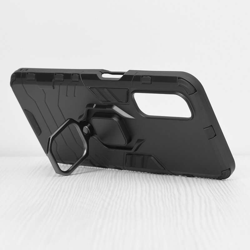 Husa Realme 7 Techsuit Silicone Shield, negru