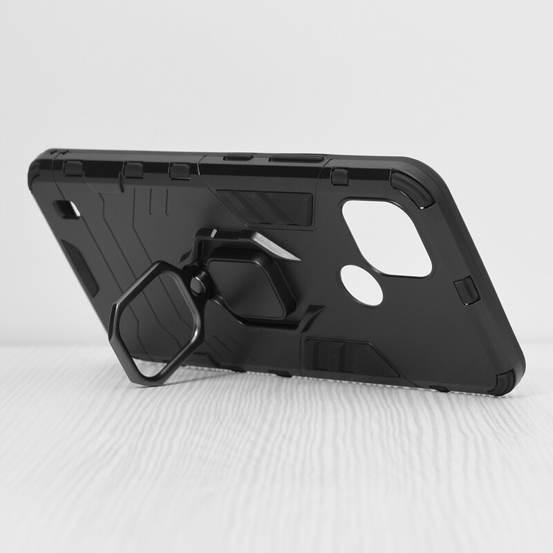 Husa Realme C21 Techsuit Silicone Shield, negru