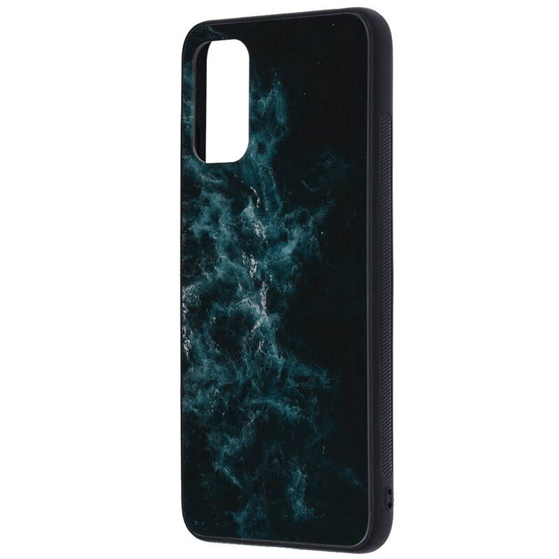 Husa Xiaomi Poco M3 Pro 5G Techsuit Glaze, Blue Nebula