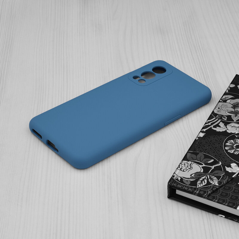 Husa OnePlus Nord 2 5G Techsuit Soft Edge Silicone, albastru