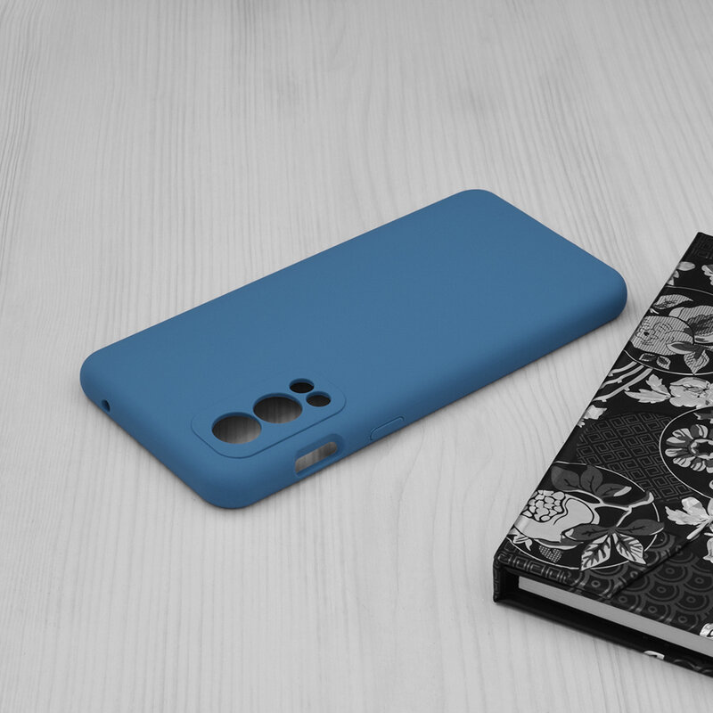 Husa OnePlus Nord 2 5G Techsuit Soft Edge Silicone, albastru