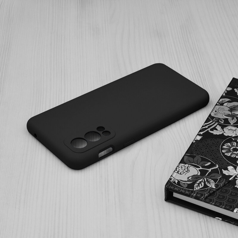 Husa OnePlus Nord 2 5G Techsuit Soft Edge Silicone, negru
