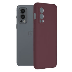 Husa OnePlus Nord 2 5G Techsuit Soft Edge Silicone, violet