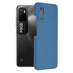 Husa Xiaomi Poco M3 Pro 5G Techsuit Soft Edge Silicone, albastru