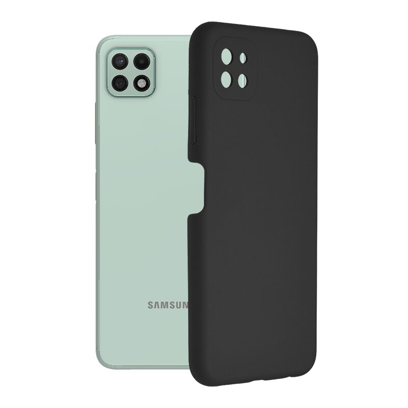 Husa Samsung Galaxy A22 5G Techsuit Soft Edge Silicone, negru