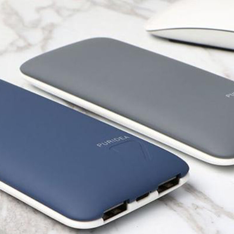 Acumulator extern 7000 mAh Puridea S5 2xUSB - Gri