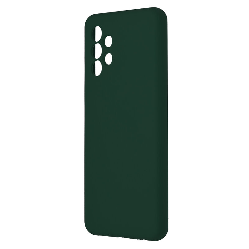 Husa Samsung Galaxy A32 4G Techsuit Soft Edge Silicone, verde inchis