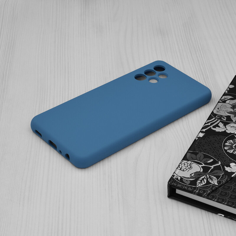 Husa Samsung Galaxy A32 4G Techsuit Soft Edge Silicone, albastru