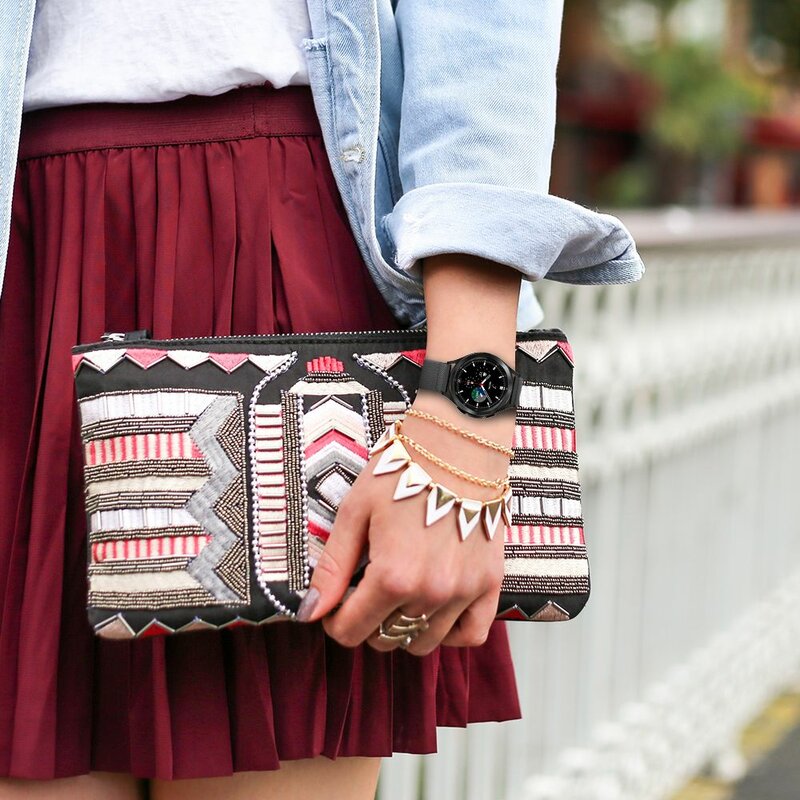 Curea Samsung Galaxy Watch4 Classic 42mm Tech-Protect Mellow, gri