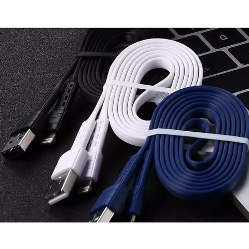 Cablu de date Lightning Remax RC-116i 1M 2.4A - Alb