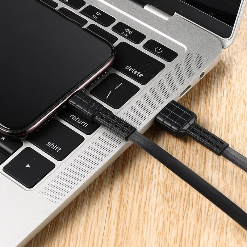 Cablu de date Lightning Remax RC-116i 1M 2.4A - Albastru