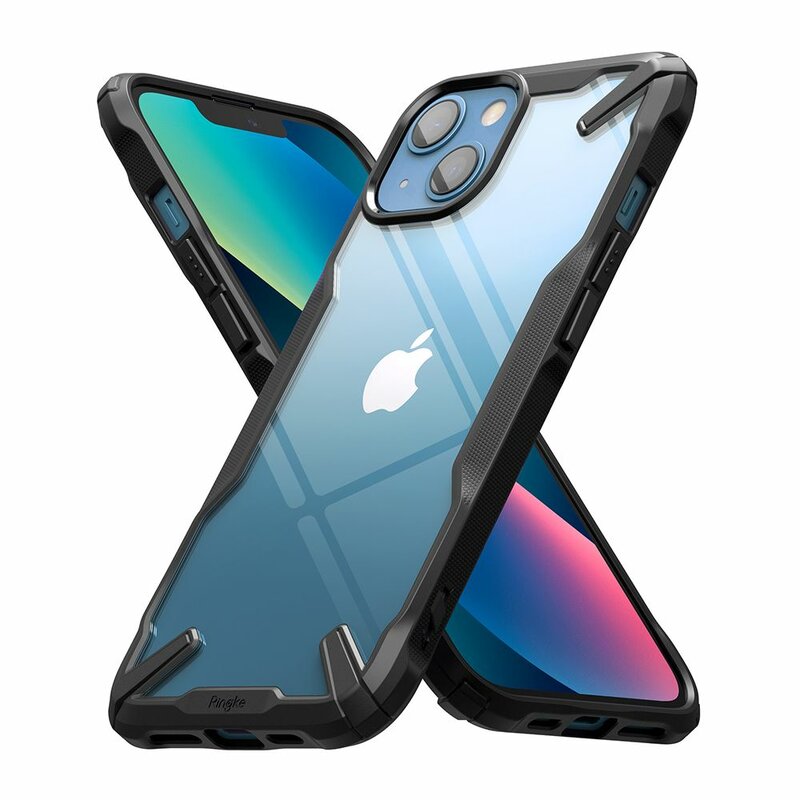 Husa iPhone 13 Ringke Fusion X - Black