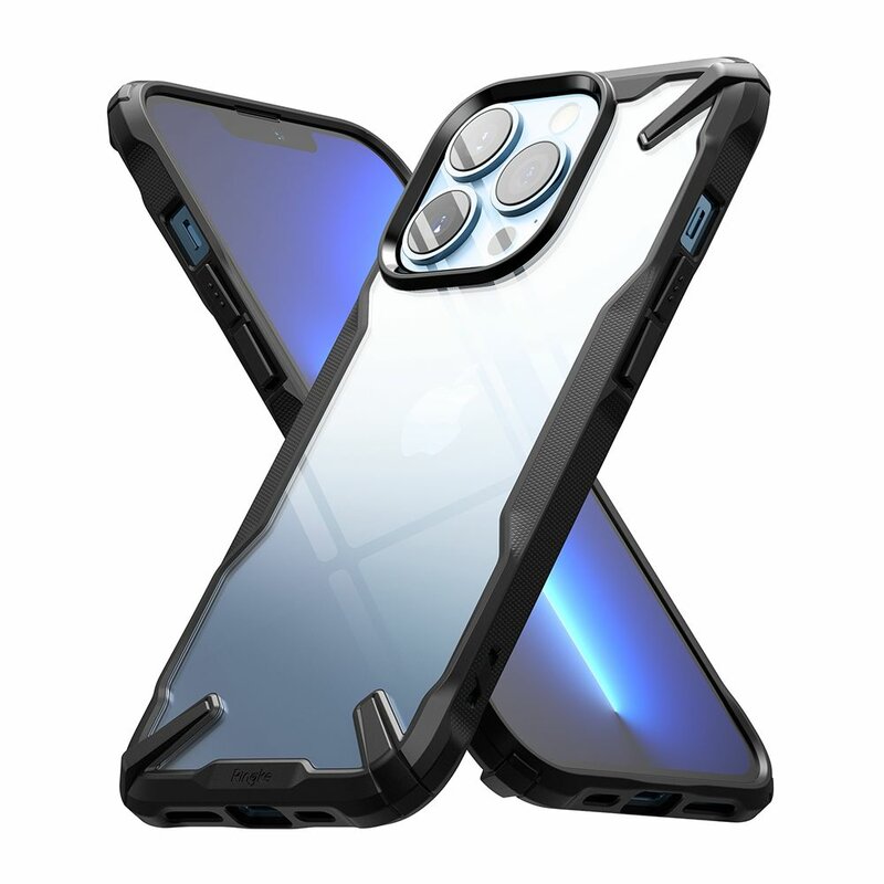 Husa iPhone 13 Pro Ringke Fusion X - Black