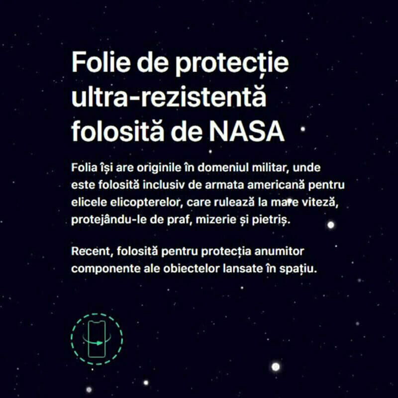 Folie 360° Samsung Galaxy Z Flip3 5G Alien Surface ecran, spate, laterale, camera - Clear