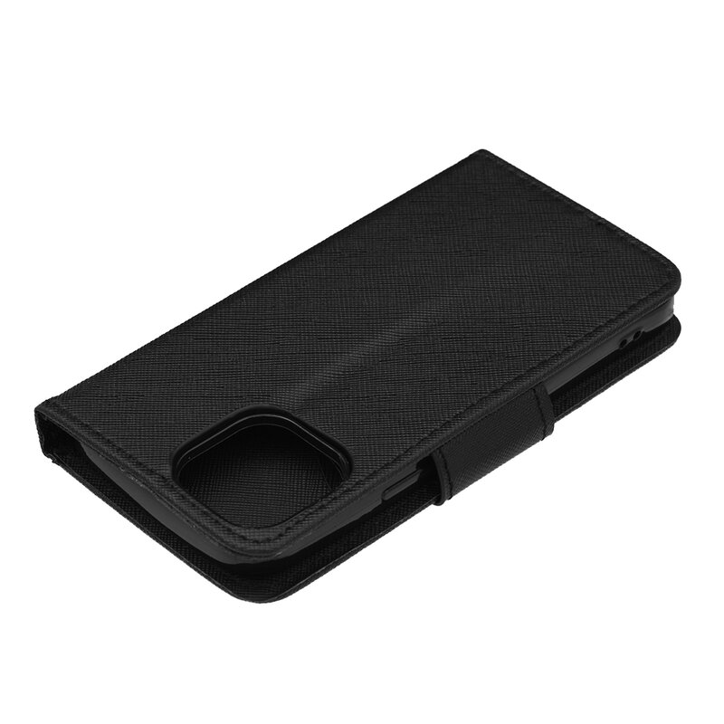 Husa iPhone 13 mini Flip MyFancy - Negru