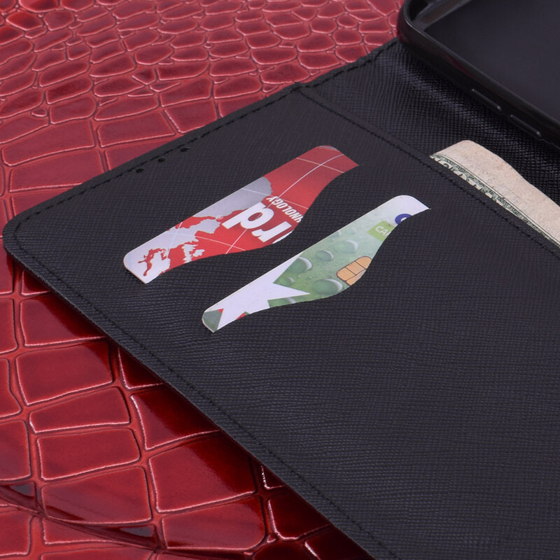 Husa iPhone 13 Pro Max Flip MyFancy - Negru