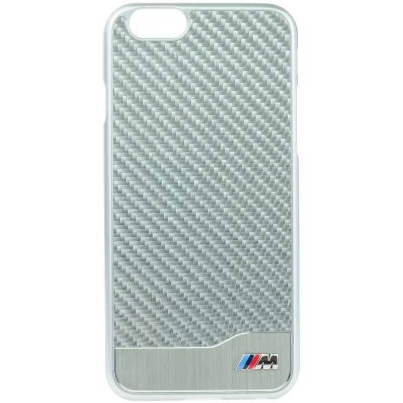 Bumper iPhone 6 BMW M Collection Carbon Aluminium - Argintiu