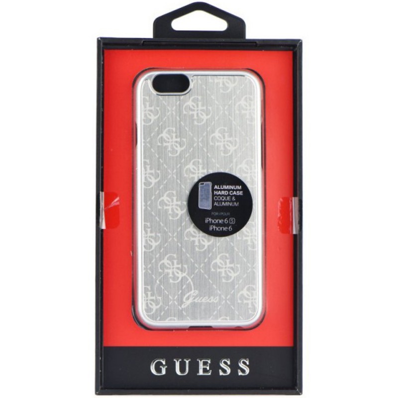 Bumper iPhone 6, 6s Guess - Silver GUHCP6MESI