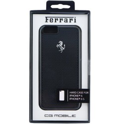 Bumper iPhone 6, 6s Ferrari - Negru FEPEHCP6BK