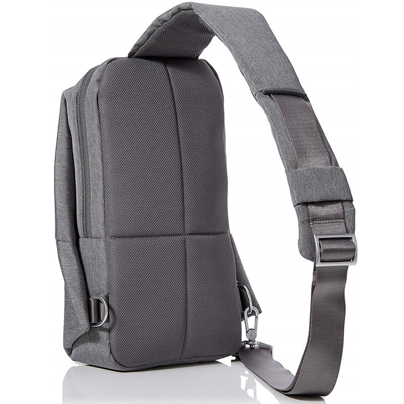 Rucsac tableta Xiaomi Mi City Sling Bag, gri deschis