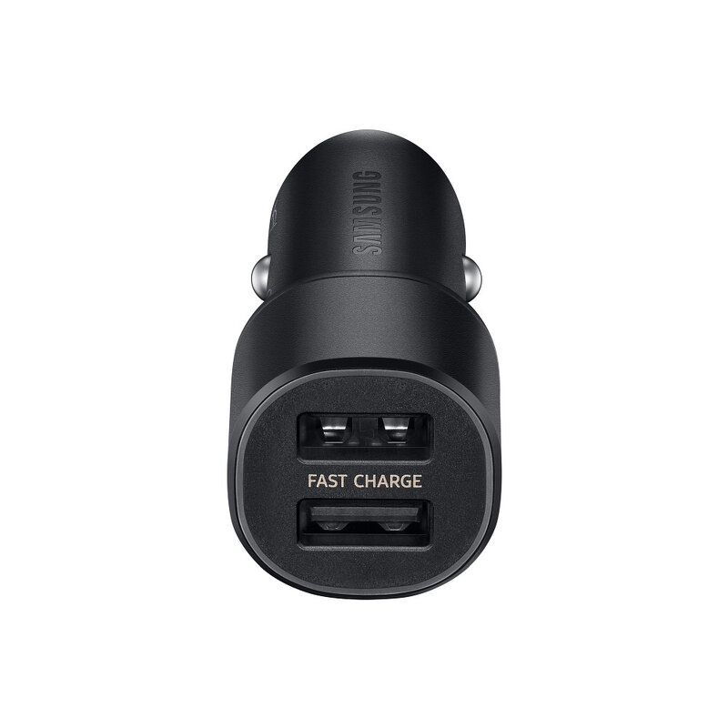 Incarcator auto Samsung Fast Charge + cablu, 15W, negru, EP-L1100NBEGWW