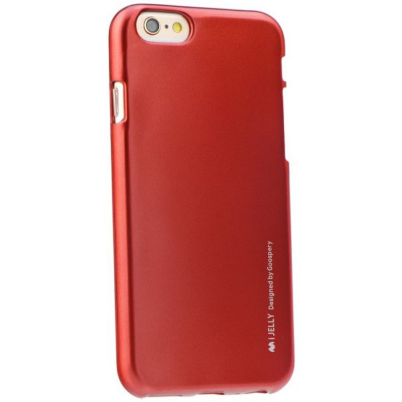 Husa Iphone 6, 6s Mercury i-Jelly TPU - Red