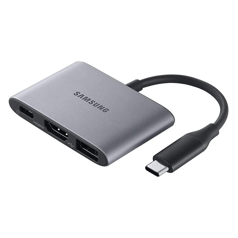 Cablu adaptor Samsung, hub USB-C la HDMI 4K, USB 3.1, Type-C, EE-P3200BJEGWW