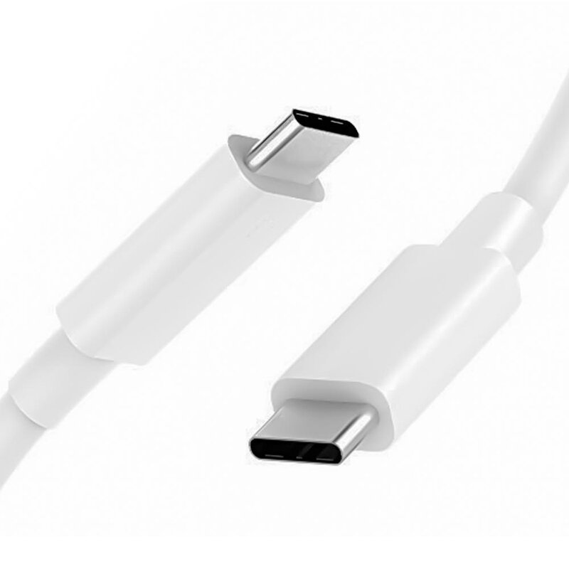 Cablu de date Xiaomi USB-C la Type-C, 5A, 1.5m, alb, SJX12ZM
