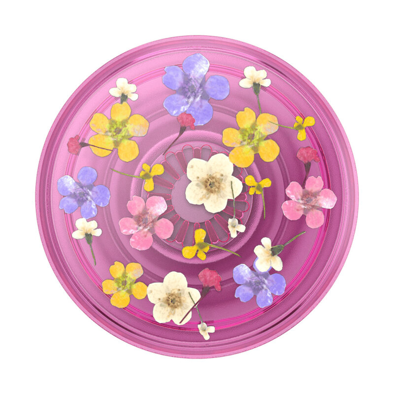 Popsockets Original, Suport Cu Functii Multiple, Translucent Ditsy Floral