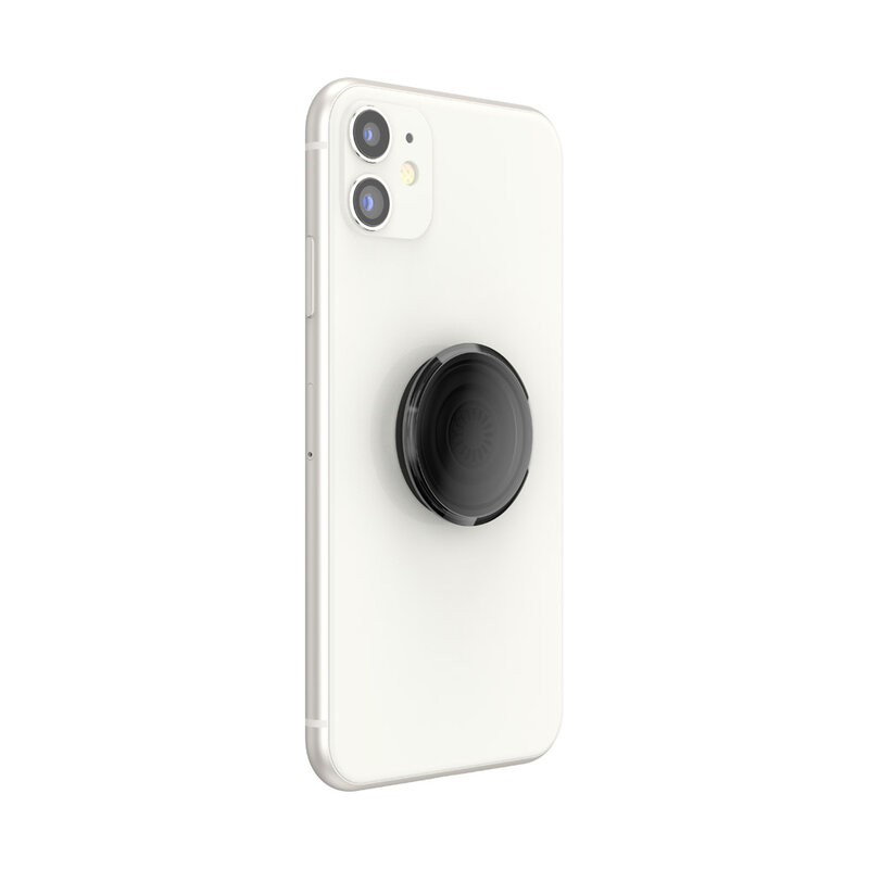 Popsockets original, suport cu functii multiple, Translucent Black
