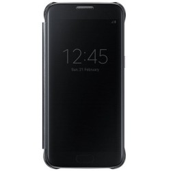 Husa Originala Samsung Galaxy S7 G930 Clear View Cover Negru