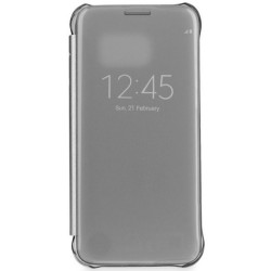 Husa Originala Samsung Galaxy S7 G930 Clear View Cover Argintiu