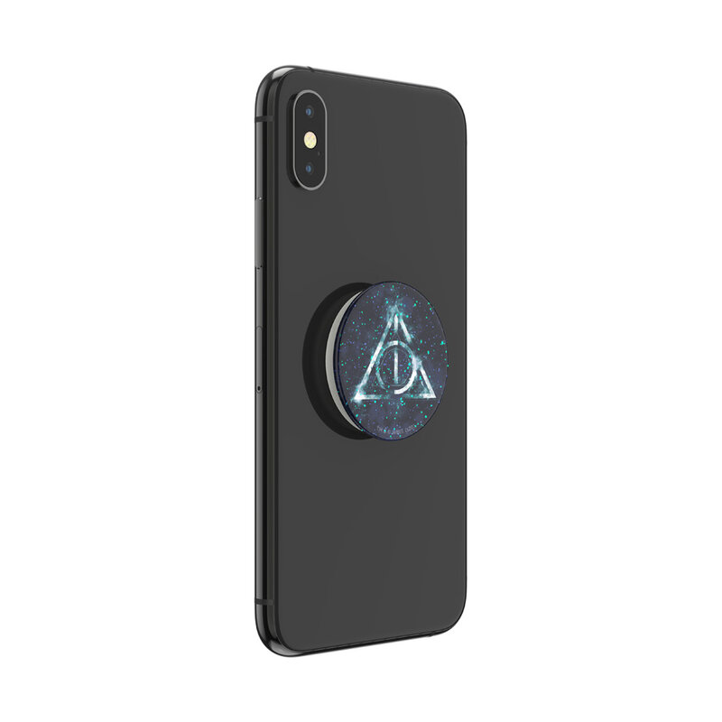 Popsockets original, suport cu functii multiple, Glitter Deathly Hallows