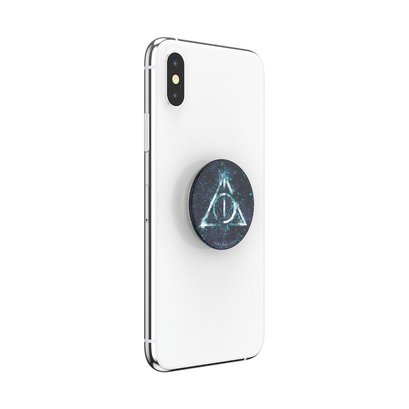 Popsockets original, suport cu functii multiple, Glitter Deathly Hallows