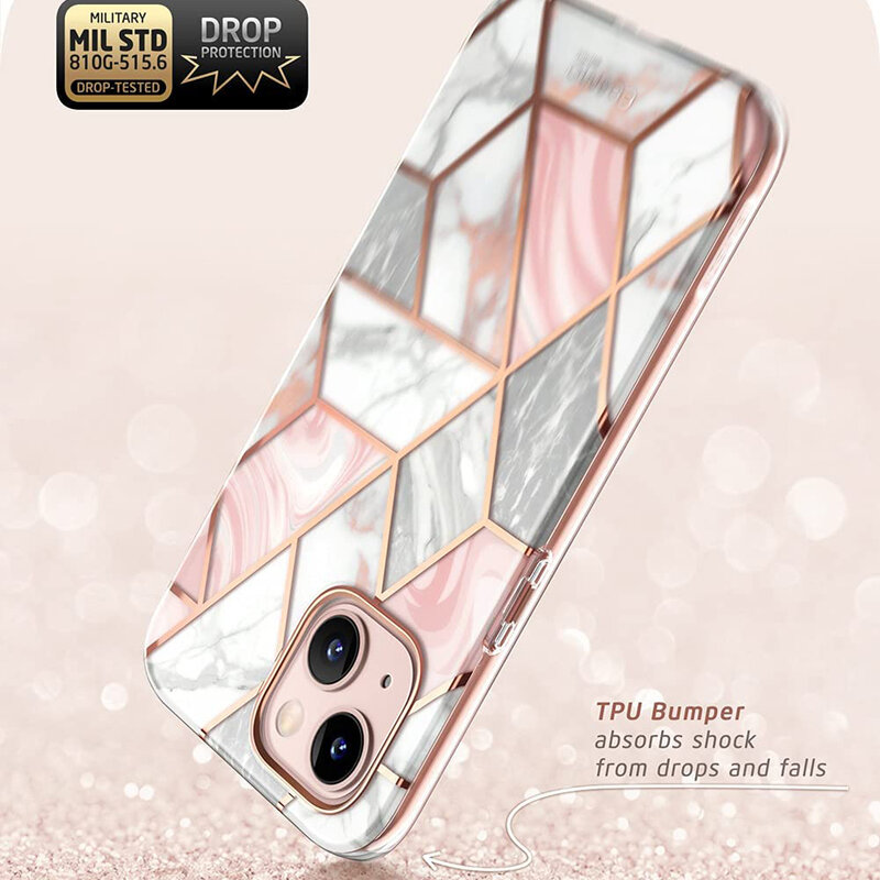 Husa iPhone 13 I-Blason Cosmo, roz