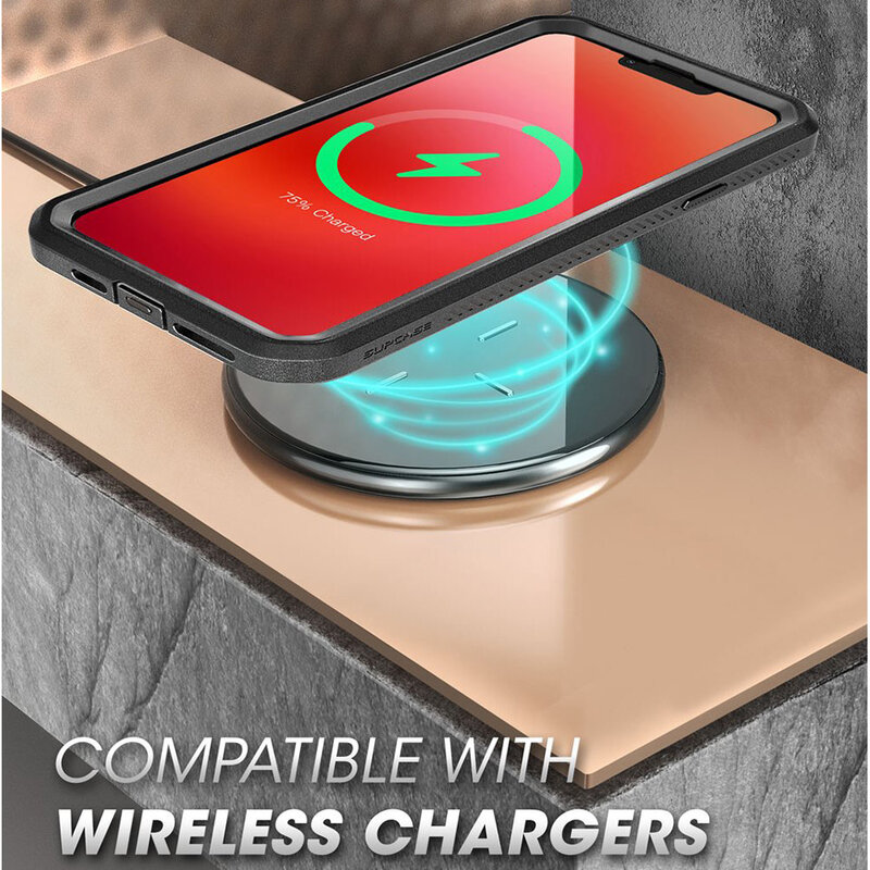 Husa iPhone 13 Pro Max Supcase Unicorn Beetle Pro, negru