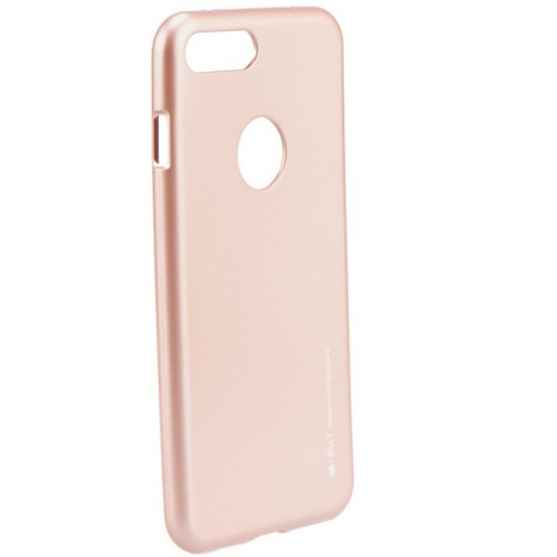 Husa iPhone 7 Mercury i-Jelly TPU - Rose Gold