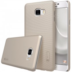 Husa Samsung Galaxy C7 Nillkin Frosted Gold