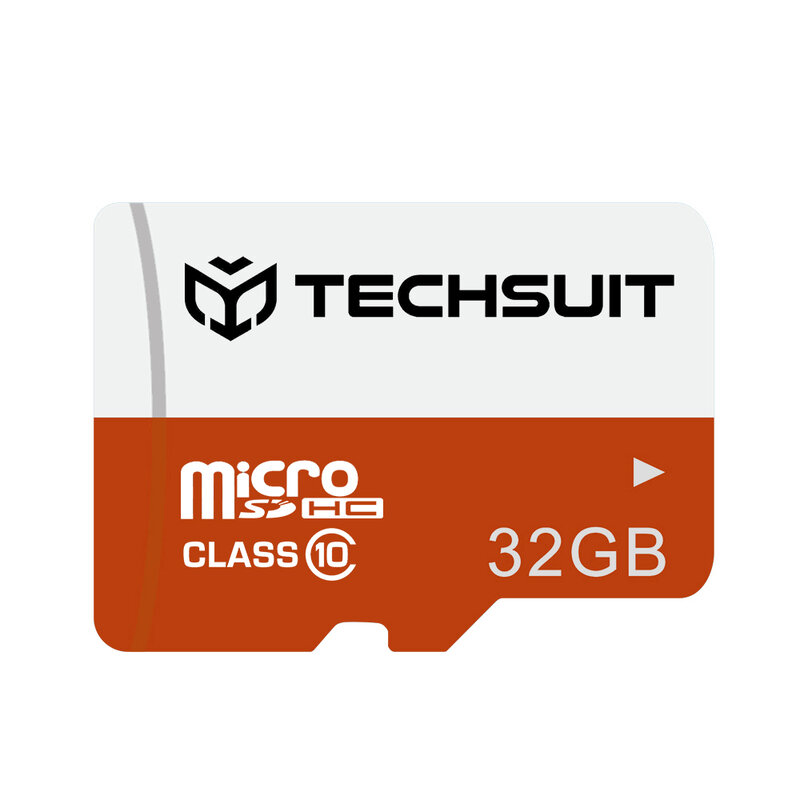Card memorie 32GB Micro SDHC Techsuit, clasa 10 + adaptor, negru