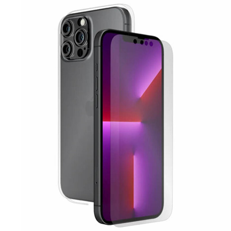Folie 360° iPhone 13 Pro Max Alien Surface ecran, spate, laterale, camera, clear