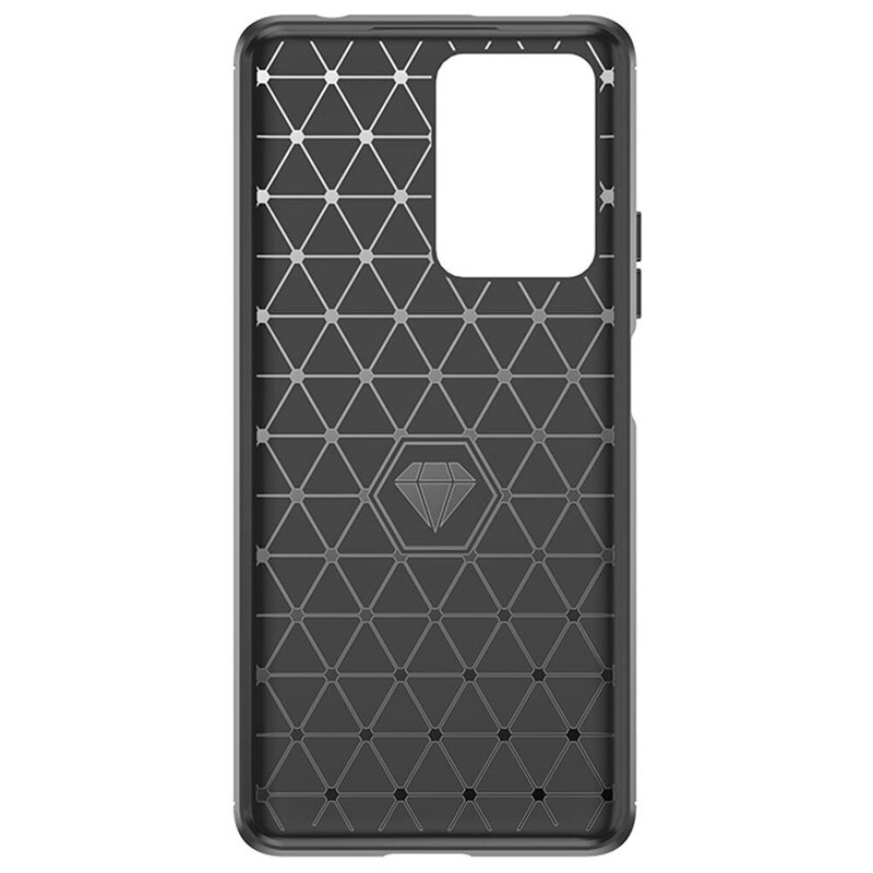 Husa Xiaomi 11T Techsuit Carbon Silicone - Negru