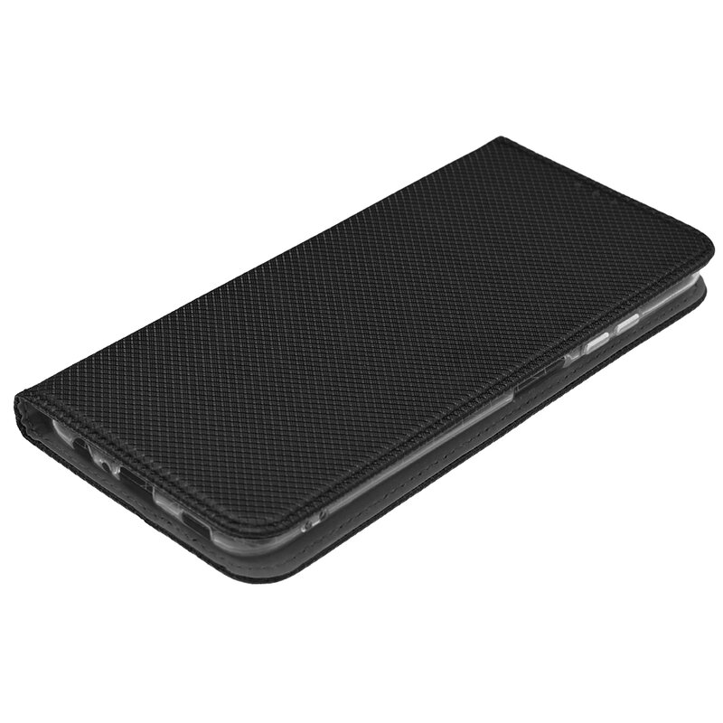 Husa Smart Book Samsung Galaxy A03s Flip, negru