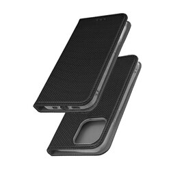 Husa Smart Book iPhone 13 Pro Flip, negru
