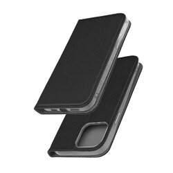 Husa Smart Book iPhone 13 Pro Max Flip, negru