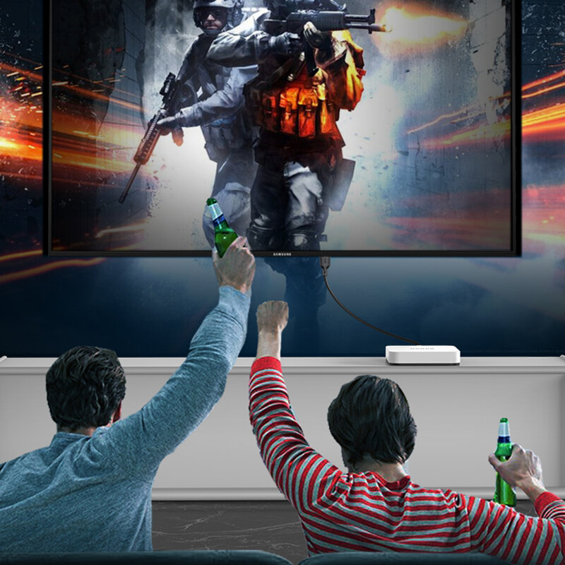 Cablu HDMI 4K Usams, 3860 x 2160, 3D, 1.8m, negru, US-SJ426