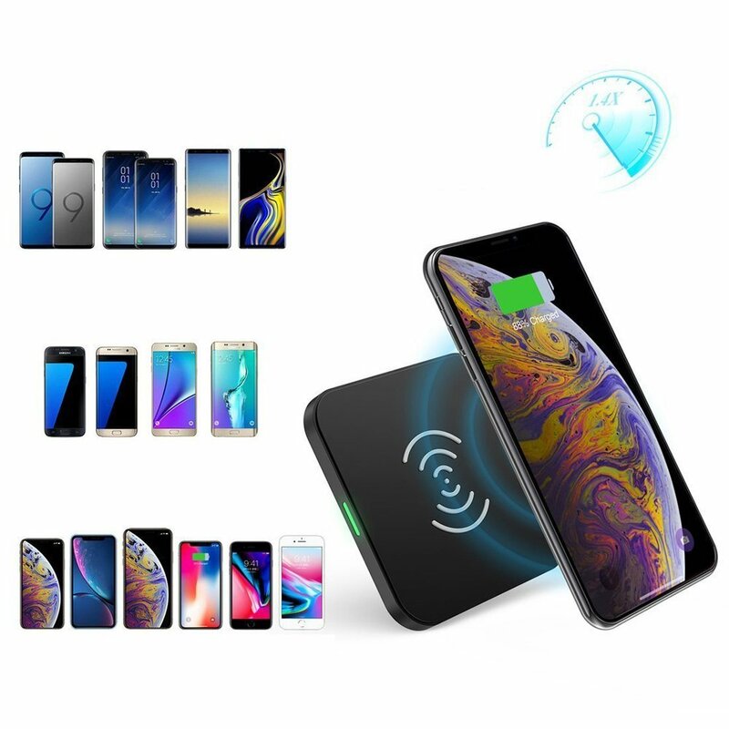 Incarcator wireless Fast Charge iPhone, Samsung 10W Choetech, T511-S