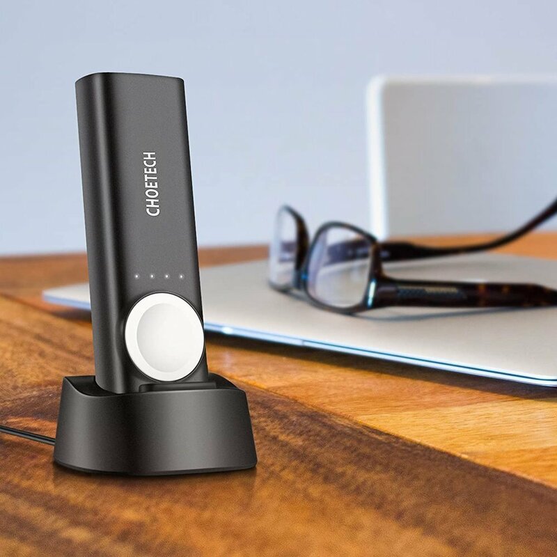 Baterie externa 5000mAh + incarcator Apple Watch Choetech, T315