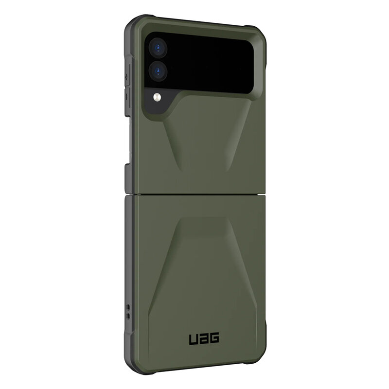 Husa Samsung Galaxy Z Flip3 5G UAG Civilian, verde