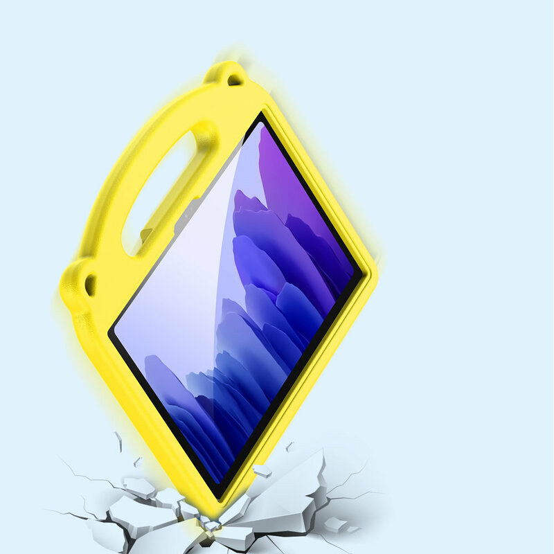 Husa tableta copii Samsung Galaxy Tab A7 10.4 2020 T500/T505 Dux Ducis Panda, galben