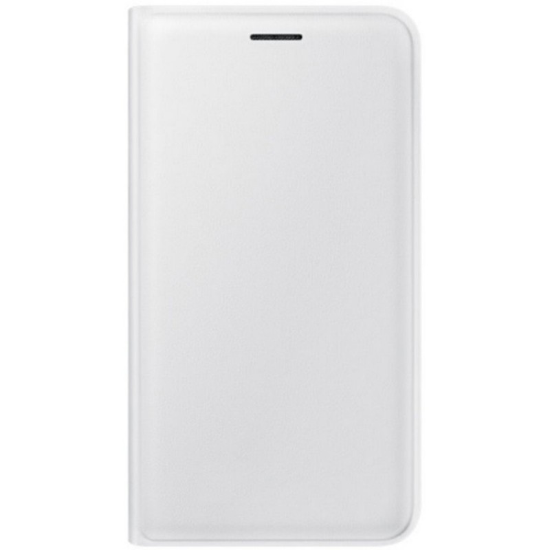 Husa Originala Samsung Galaxy J1 2016 J120 Flip Wallet White